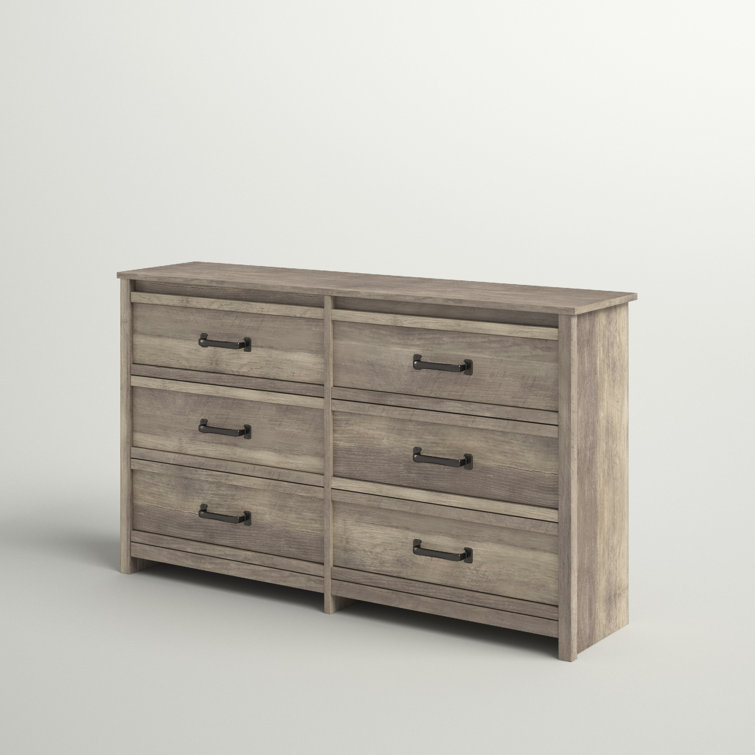 Millom 6 drawer double outlet dresser